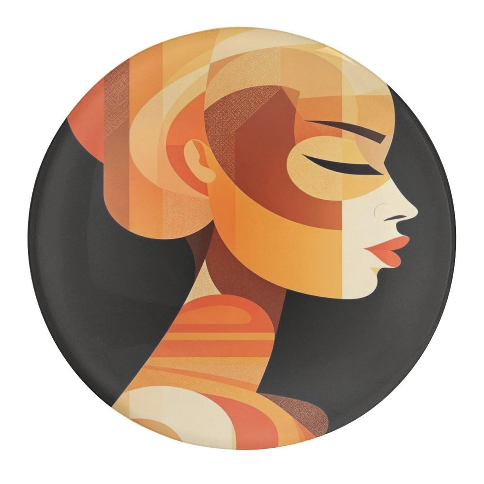 Fekiloot Style Woman Illustration Refrigerator Magnet Fridge Magnet1 Pcs