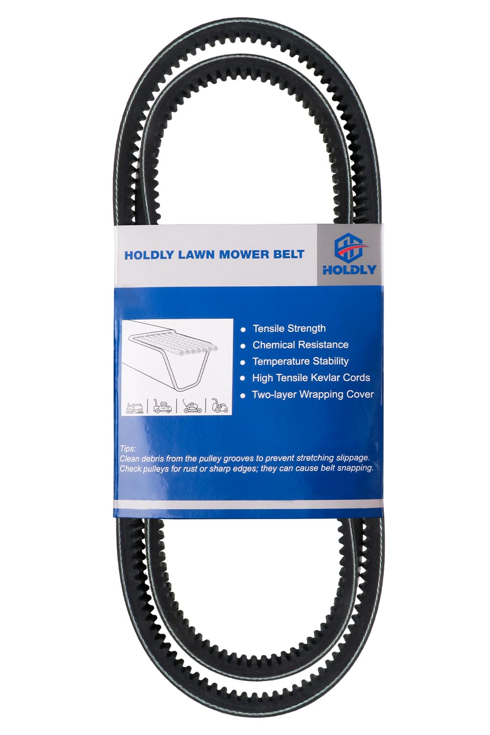 Holdly 754-0468 Drive Belt 5/8 x 41.5'', Mower Belt for MTD 754-0468 Troy Bilt Bronco Cub Cadet Yard Machines Huskee 112-0305 Toro LX425 LX500 LX460 LX420 LX426 LX423 — Amazon image 11