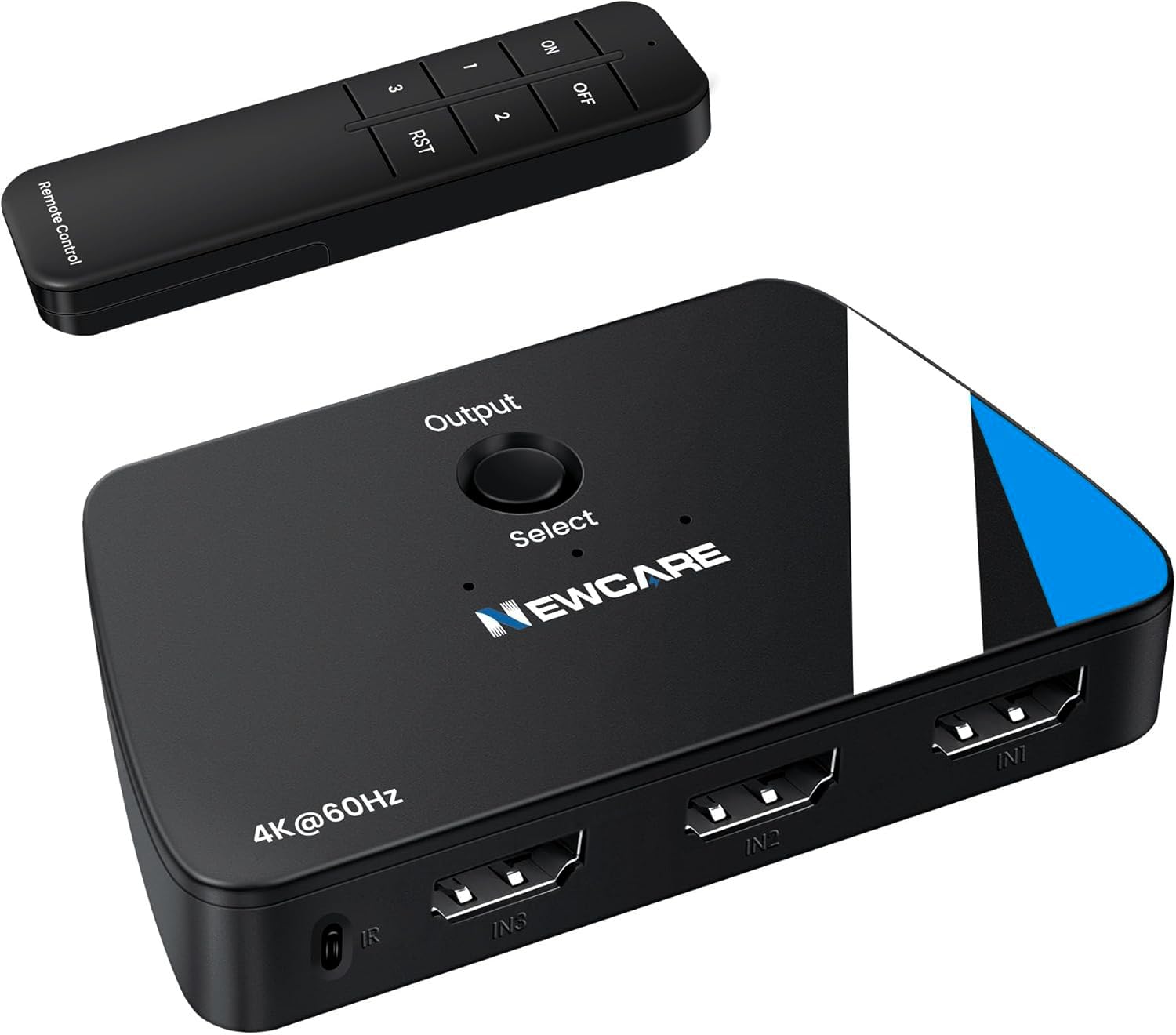 Photo 1 of [Upgrade] HDMI Switch 3 in 1 Out, 4K@60Hz with Remote, HDR10+ Dolby VRR 3D
