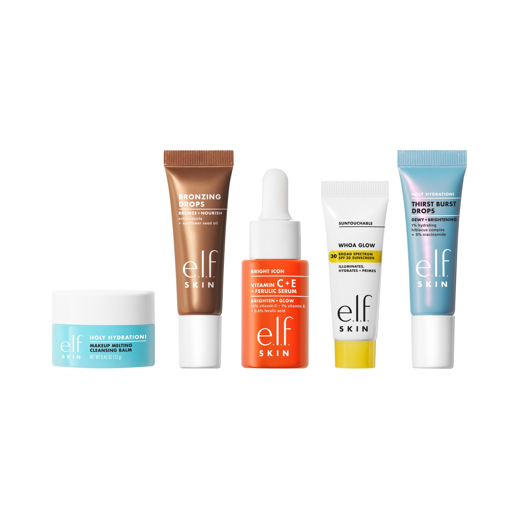 Amazon.com: e.l.f. SKIN Best & Obsessed Skincare Kit, Travel-Size