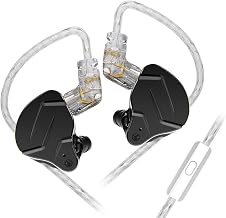 Auriculares Gaming In Ear Auriculares Intrauditivos Cascos Alámbricos Micrófono Cable Resistente Interferencia Reducida Gancho Seguro, Negro, con Micrófono