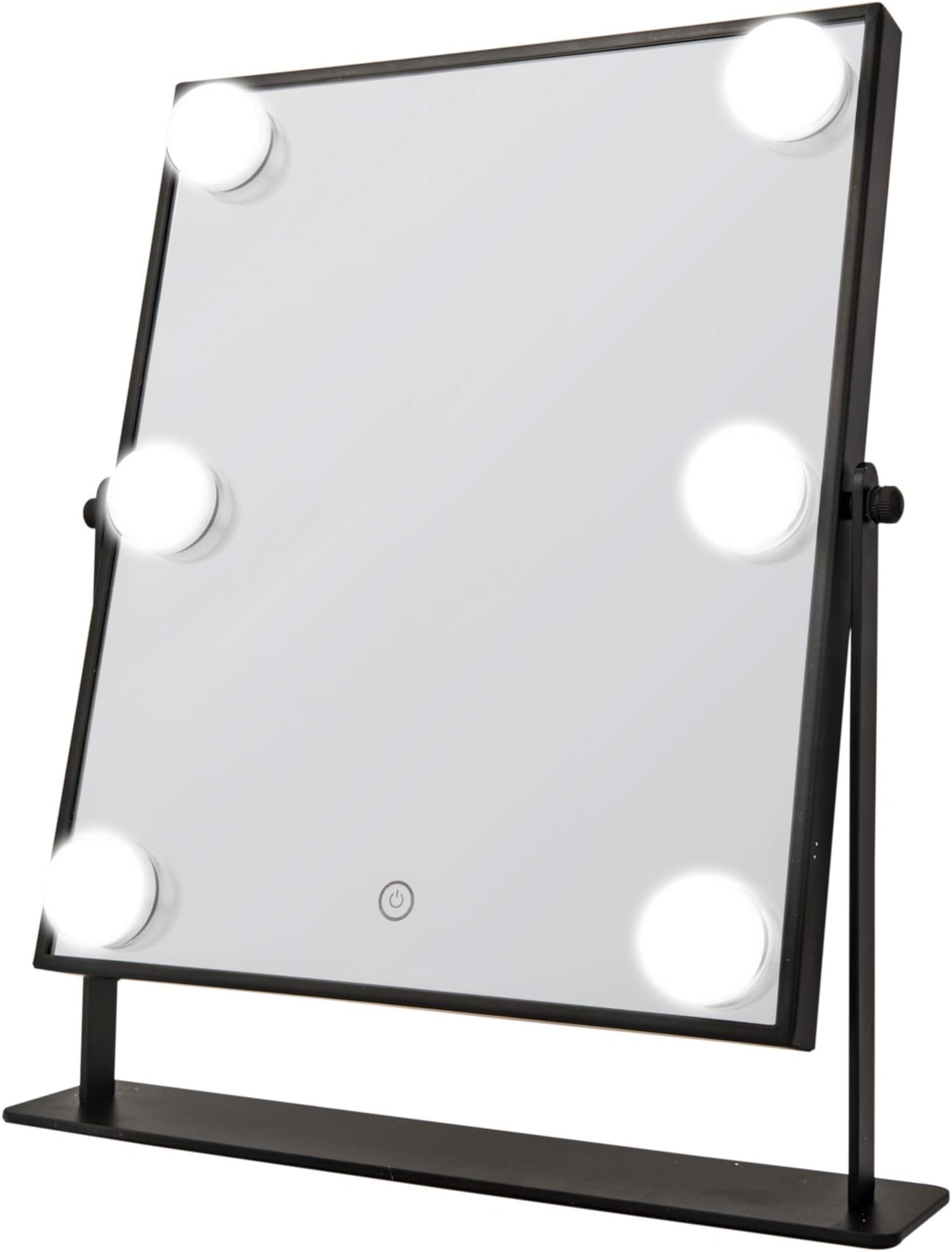 Danielle Creations Hollywood Mirror with Lights, Freestanding Tabletop Mirror – Black…