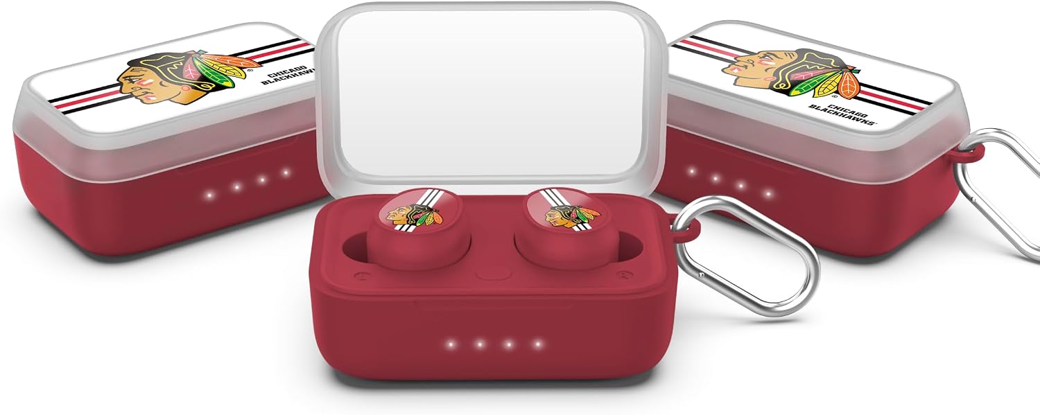 SOAR NHL Wireless Sport Earbuds: Comfortable Fit & Convenient Charging