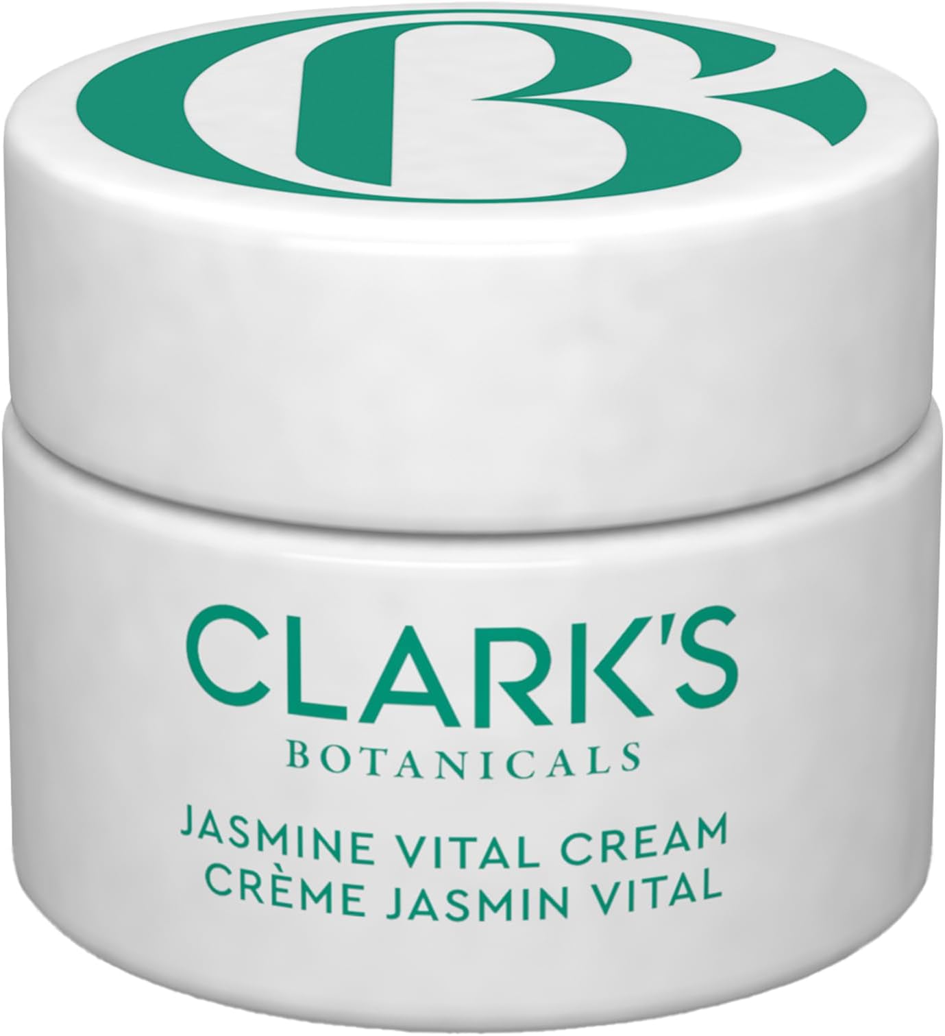 - Clark's Botanicals Jasmine Vital Healing Cream, Anti-Wrinkle Hydration Face Gel with Niacinamide, Algae, Calendula & Jasmine