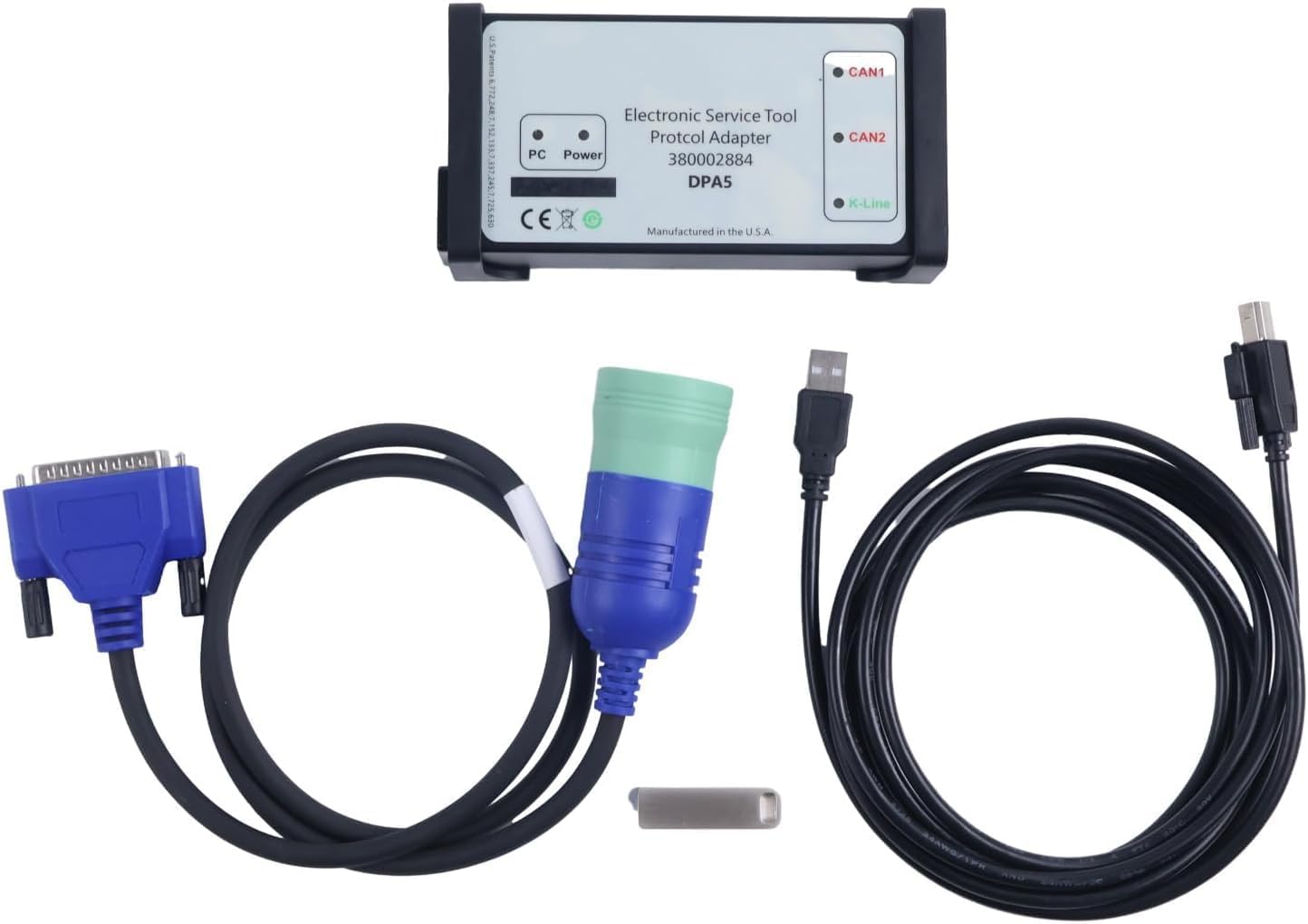 Solarhome DPA5 EST V9.8 Diagnostic Tool Kit Compatible with New Holland Tractor Truck Loader Excavator 380002884