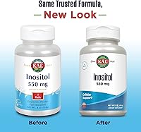 Vista 2 de KAL Polvo de inositol 550 mg, salud cerebral, sistema nervioso y suplemento de apoyo del estado de ánimo, apoyo de salud celular, fórmula