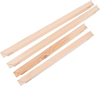 VICASKY DIY Canvas Stretcher Bars Canvas Frame Easy to Assemble Gallery Wrap Oil Frame Kits Canvas Wood Stretcher Bars for Oil Paintings Prints Paint 40X30cm