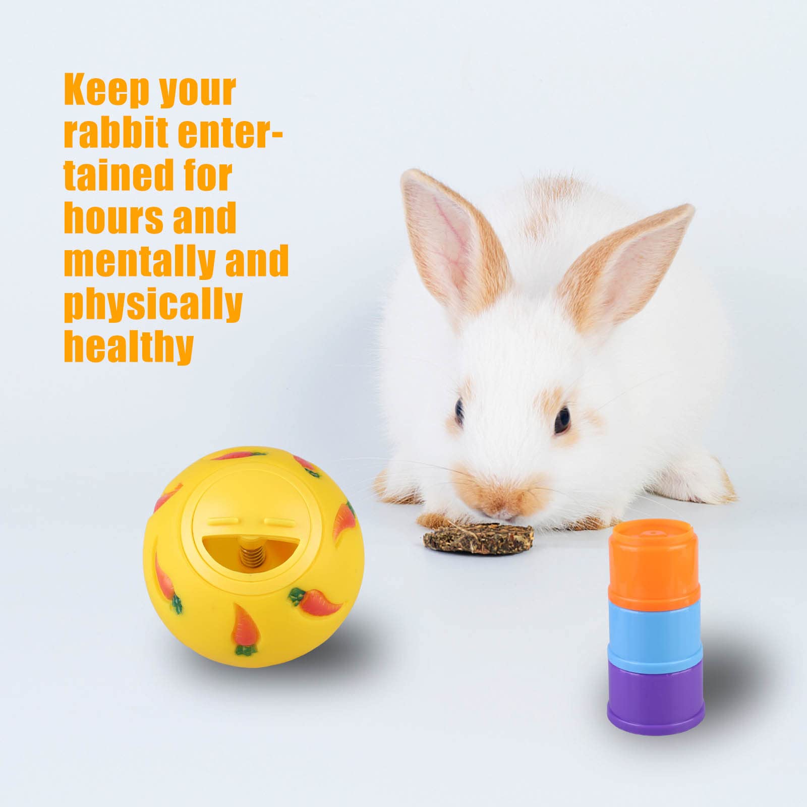 Amazon.co.jp: ZUOLUN 積み上げ式バニーカップとおやつボール