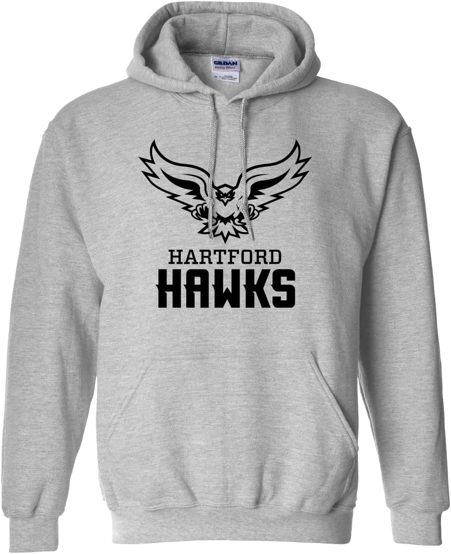 CreateMyTee | University of Hartford Hawks Hooded Sweatshirt
