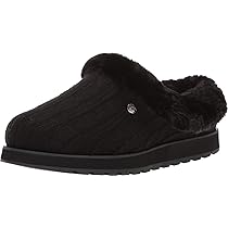 Skechers Keepsakes Ice Angel, Pantofole Donna, Nero, 38 EU
