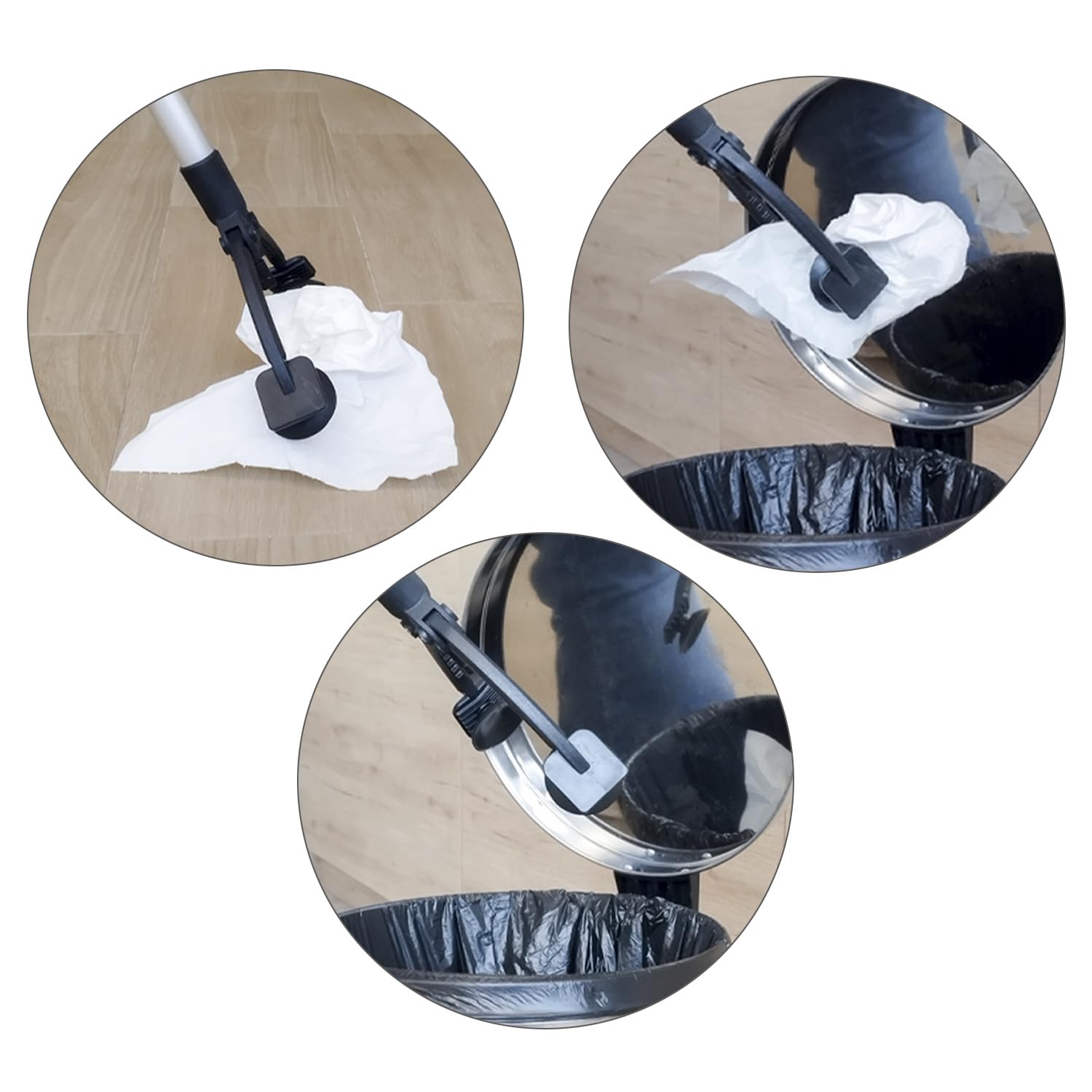 WOLFPACK LINEA PROFESIONAL Pinza Coger Objetos 88 cm De Aluminio con Ventosas y Seguro De Bloqueo