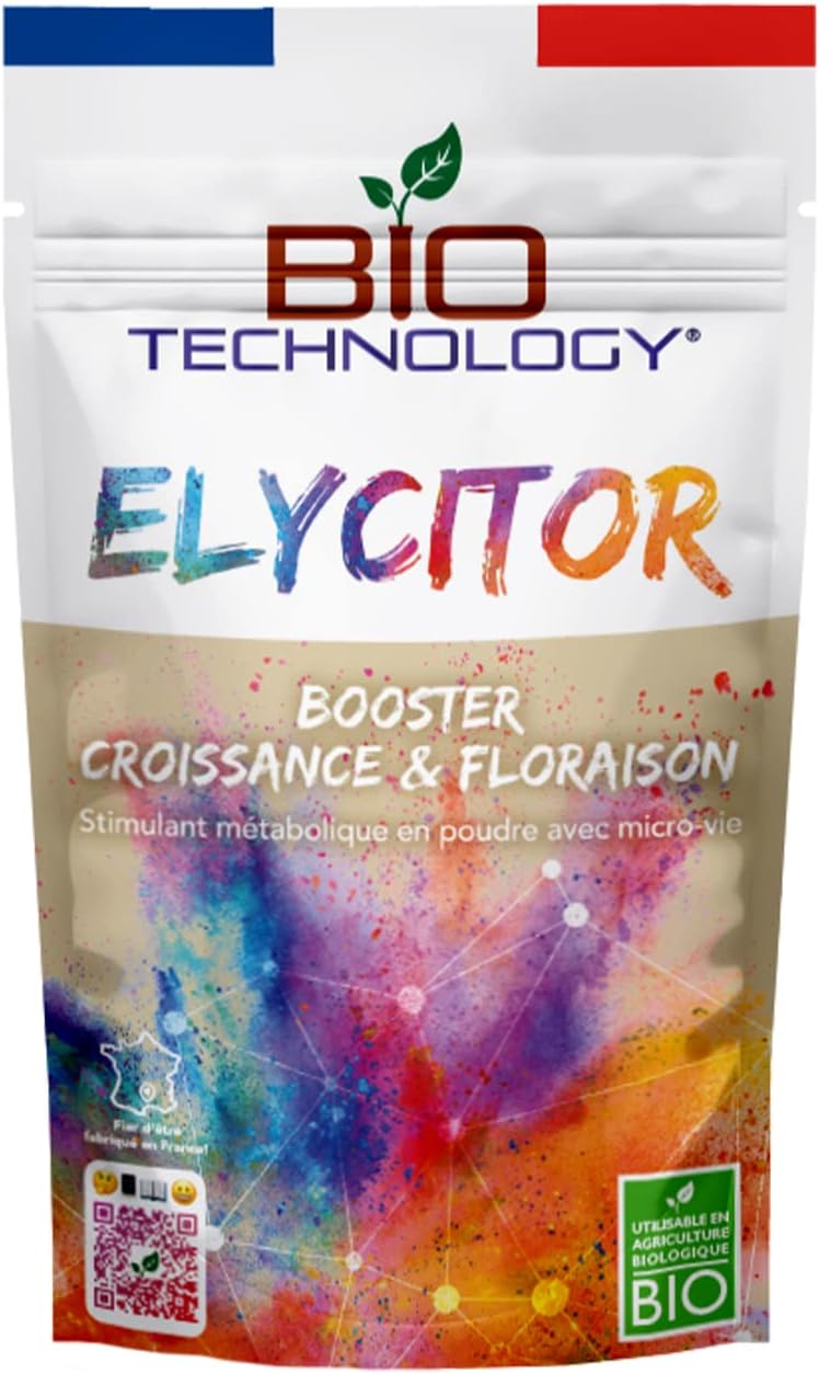Bio Technology® | Fertilizer Root Additive | Root Stimulant | Micro-life Trichoderma enzymes beneficial bacteria | vitamins amino acids | Unique Formula | ELYCITOR 50g