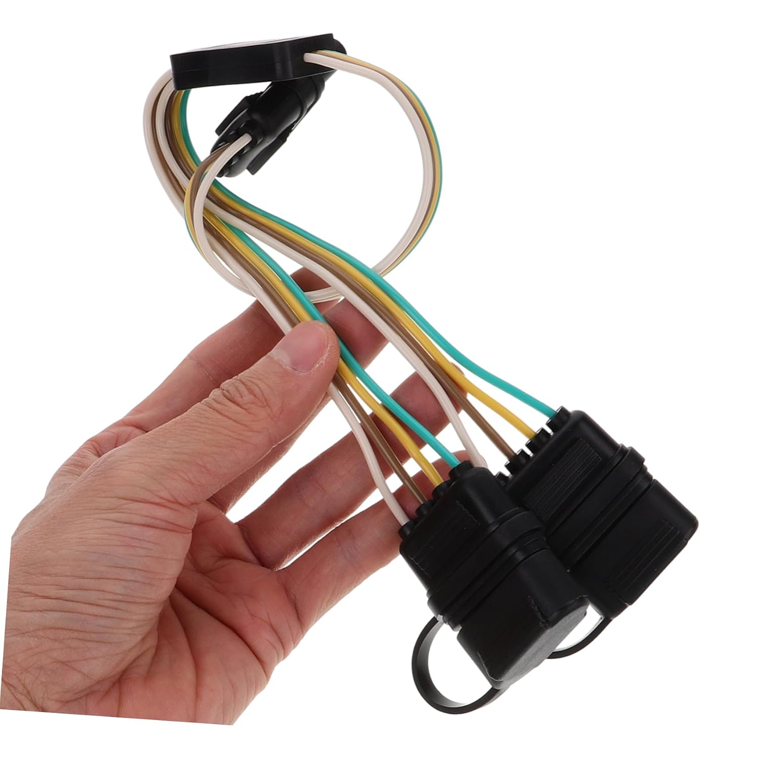 Pin Trailer Wiring Harness Kit Trailer Plug Adapter SAE Connector for Car Lights
