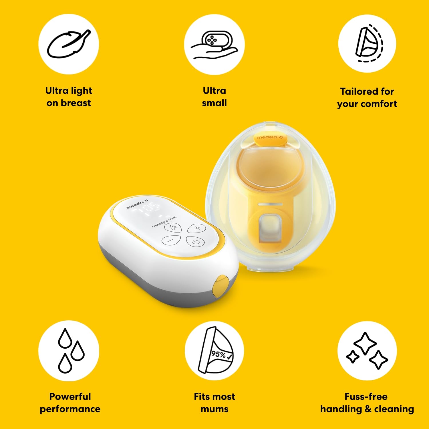 Medela Freestyle Mini Handsfree Singolo