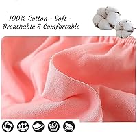 Vista 6 de Paquete de 7 fundas para pañales, ropa interior de algodón, bragas para niñas pequeñas