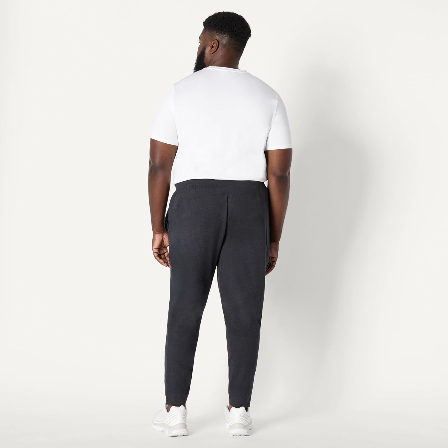 Amazon Essentials Men's Athletic Soft Performance Lightweight Gym Workout Tapered Track Sweatpants, Space Dye - Image 7