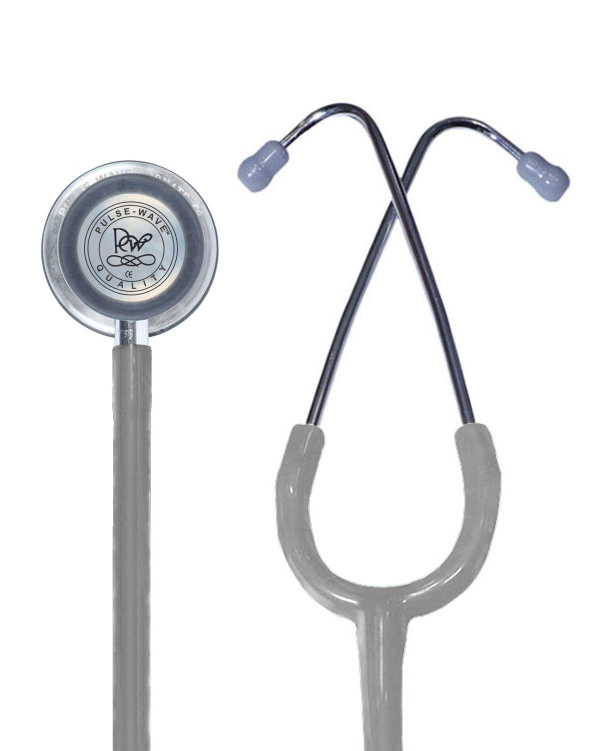 Pulse-Wave Ornate Stethoscope Double Head Stethoscope Latex Stethoscope Cardio Stethoscope Single Tube Acoustic Professionals Deluxe Stethoscope With Latex (Grey) (B08X4Q9GF1) Amazon Price History, Amazon Price Tracker