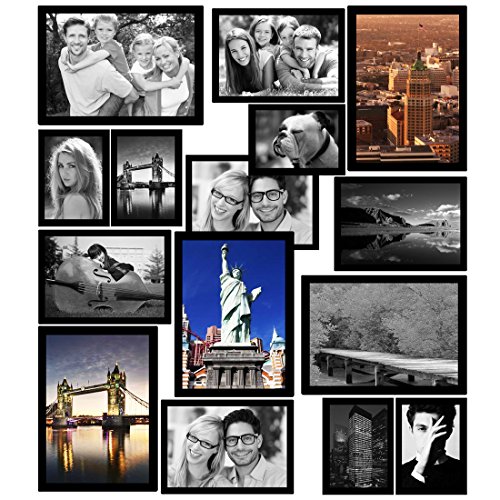 Magnetic Picture Frames, Photo collage Frame for Refrigerator, Hold 4X6