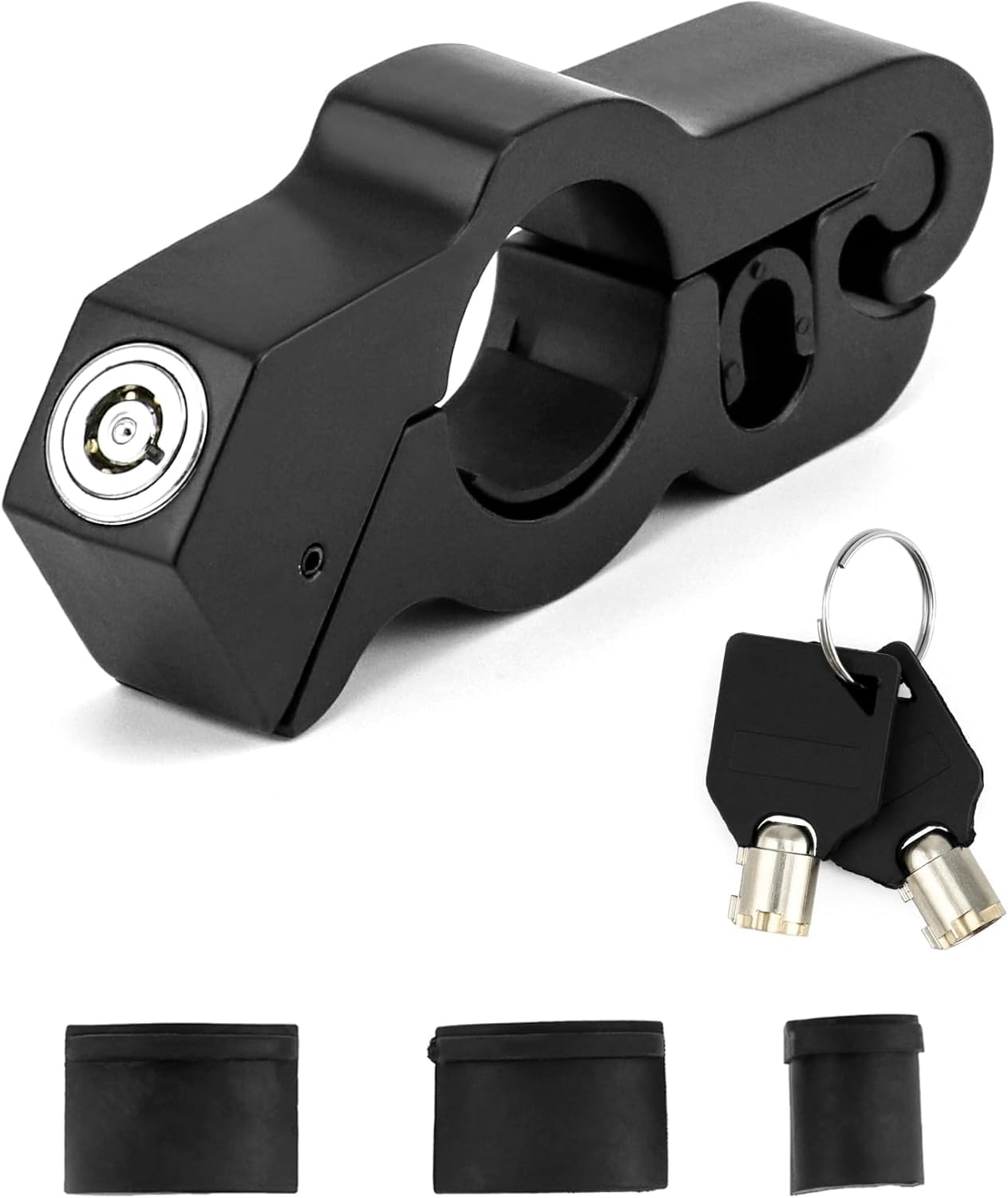 Motorcycle Lock with Key for Harley Davidson Sportster 883 1957-2019,Clutch Disc Locks Aluminum Motorcycle Accessories