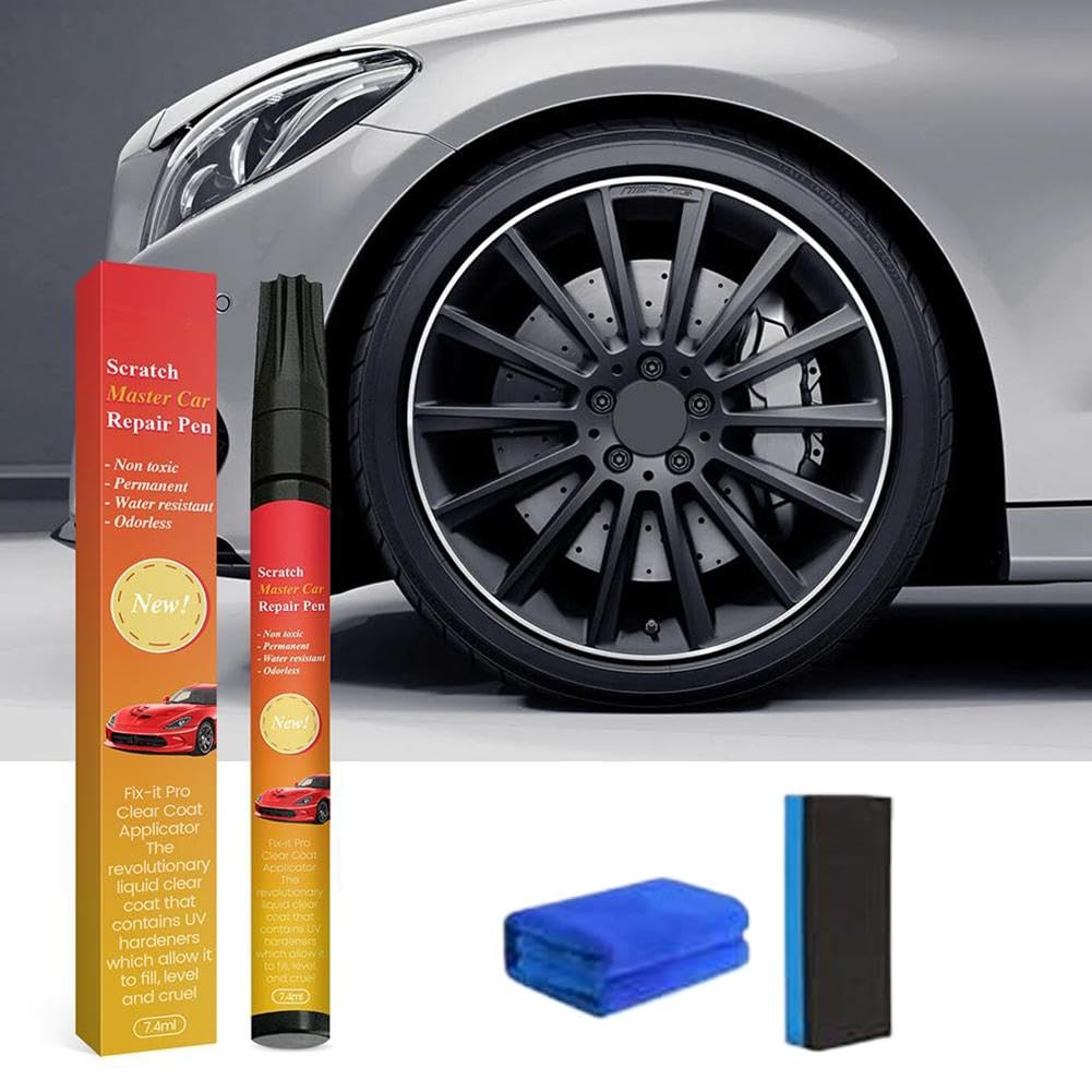 TIZALENE Magic Scratch Remover Pen Kit – 2-Pack Clear Coat Repair Applicator For All Cars