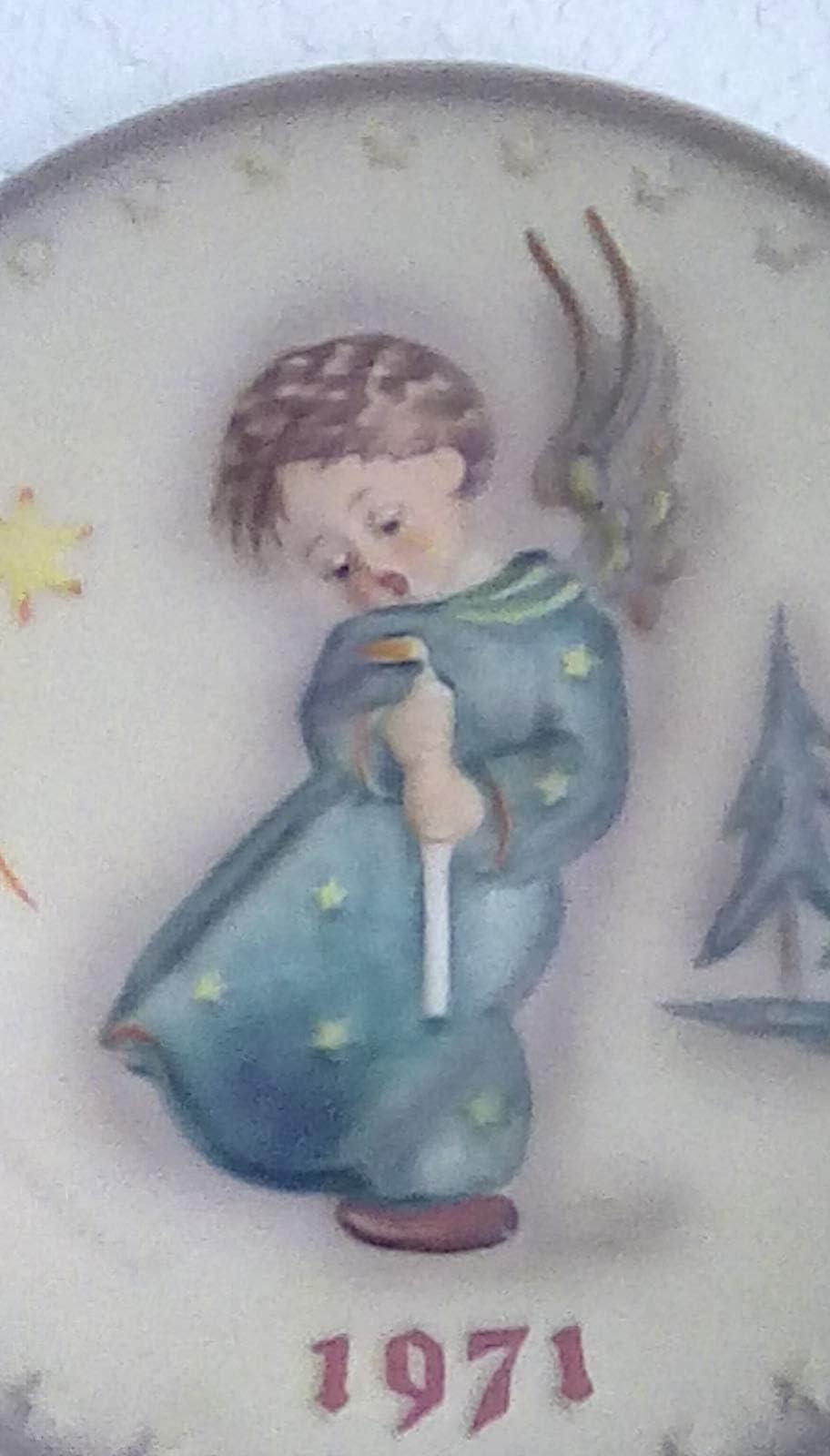 Hummel 1971 GOEBEL Heavenly Angel Annual Plate # 264