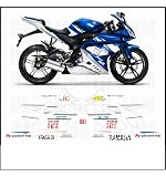 pegatinas de yamaha motogp Pegatinas R125 Stickers - Kit de adhesivos compatibles R125 2009 réplica GP VR46