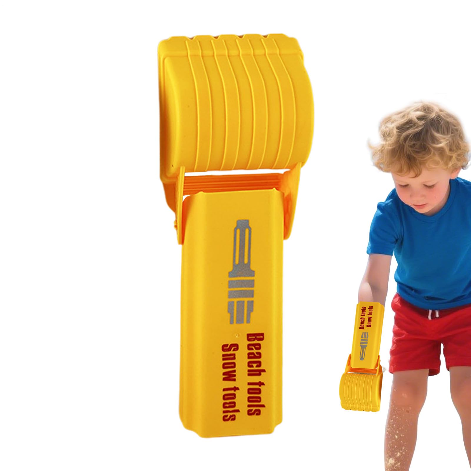 BommFu Handheld Sand Excavator for Kids | Excavator Arm Hand Digger Toy,Educational Outdoor Grip Strength Training, Ergonomic Realistic Snow Grabber Tool for Kids Age 3-12