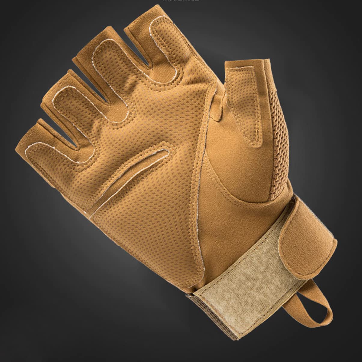 BESPORTBLE 3pares Guantes De Ciclismo De Dedo Resistentes Al y Antideslizantes para y Actividades Unisex XL Color Khaki