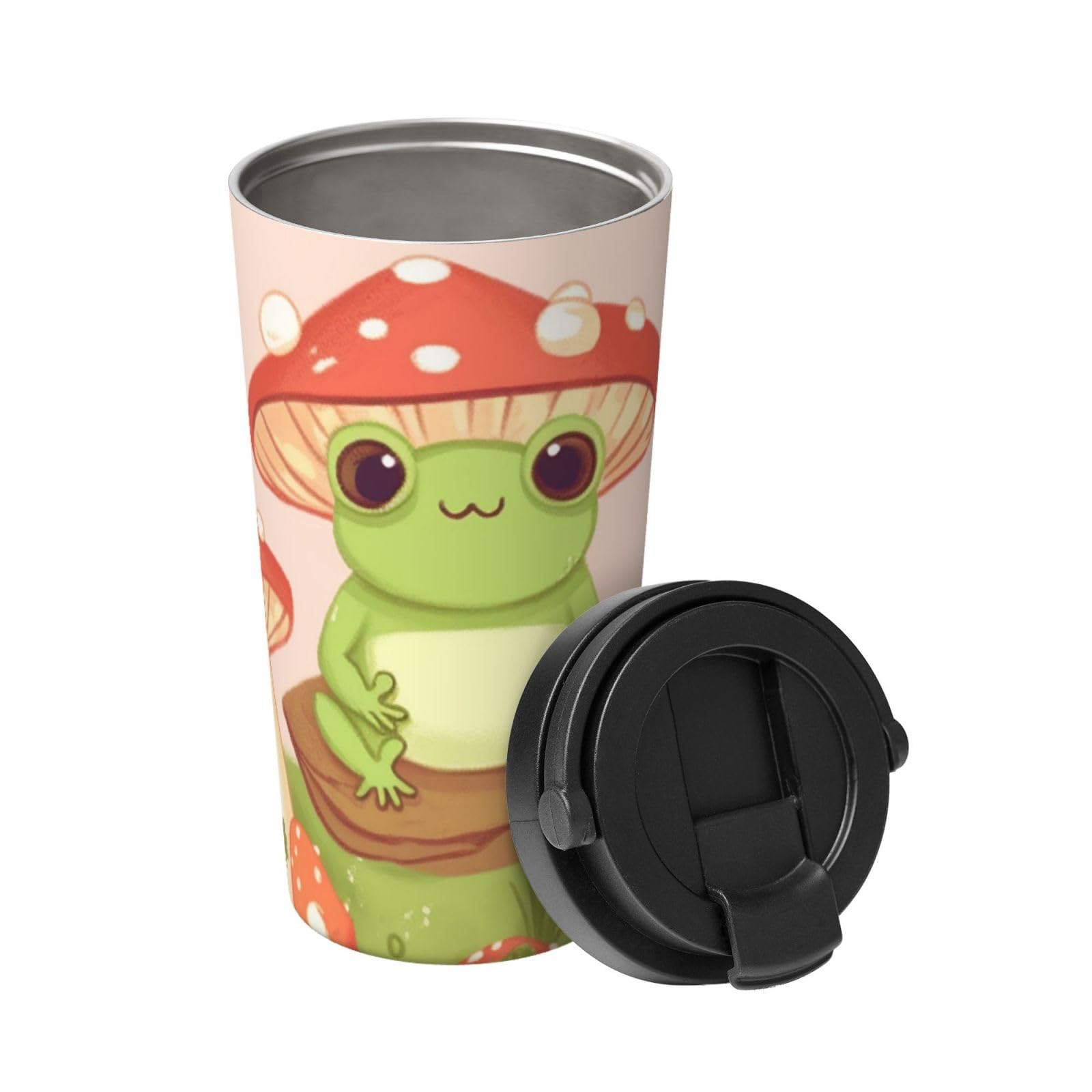 Tasse de voyage étanche : finis les cafés froids et renversés en voiture