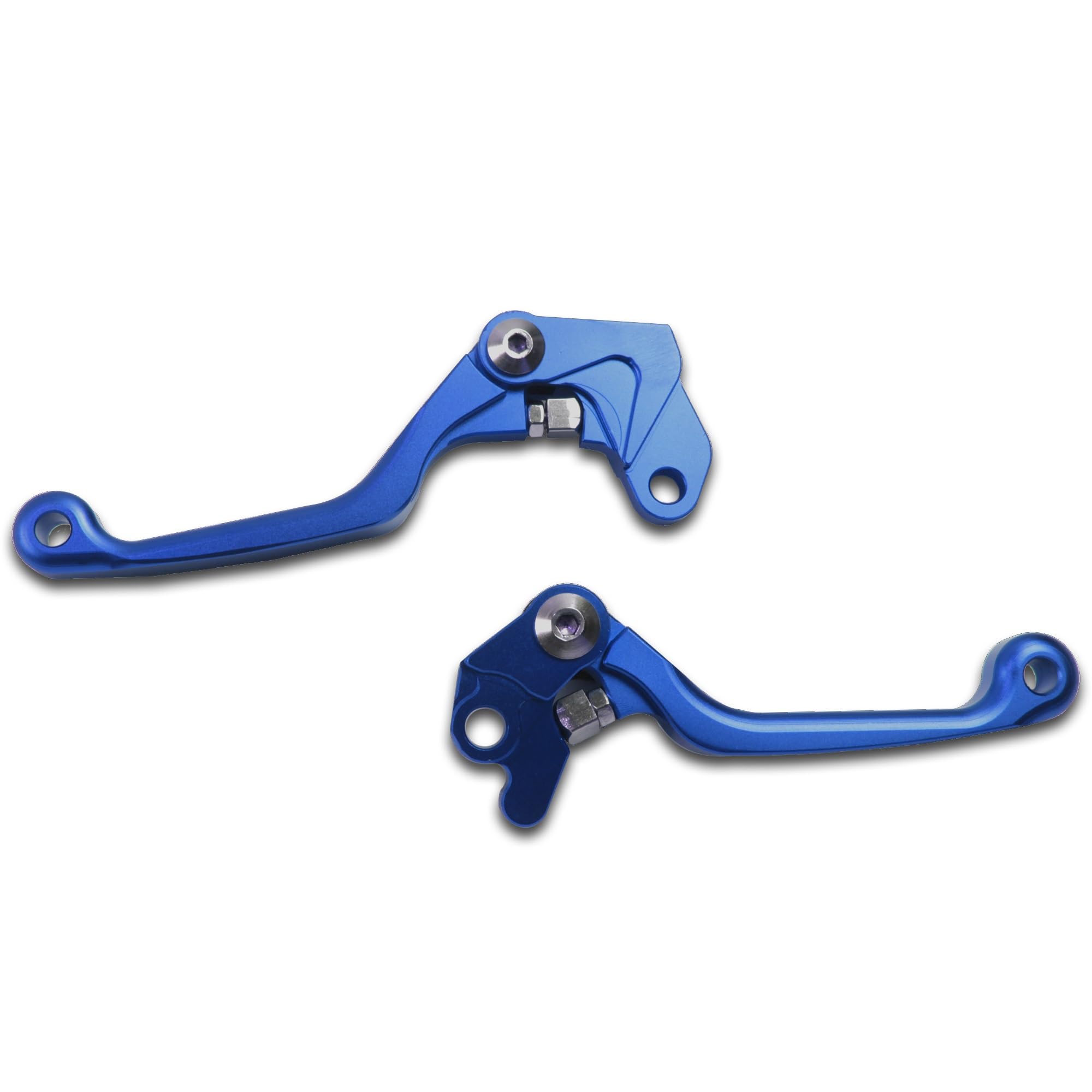 NingRuiBhd Brake Levers Clutch Lever for CRF230F Dirt Bike Motocross Accessories 1 Pair Motorbike CNC Aluminum Brake Clutch Lever(Blue)