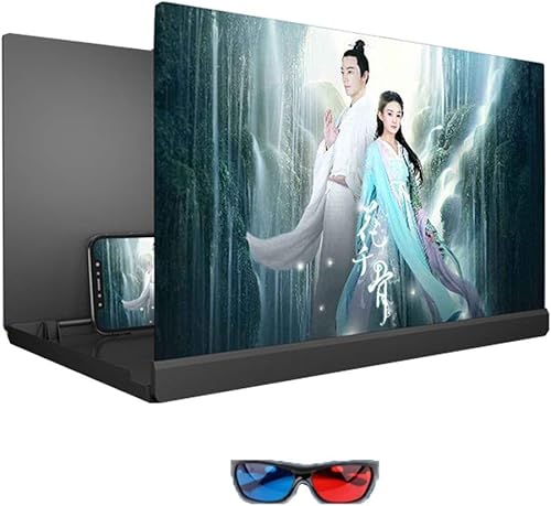 Miniatura 2 de Lupa de pantalla para teléfono celular, proyector de teléfono celular, lente de varias etapas ajustable, fácil almacenamiento, amplificador de