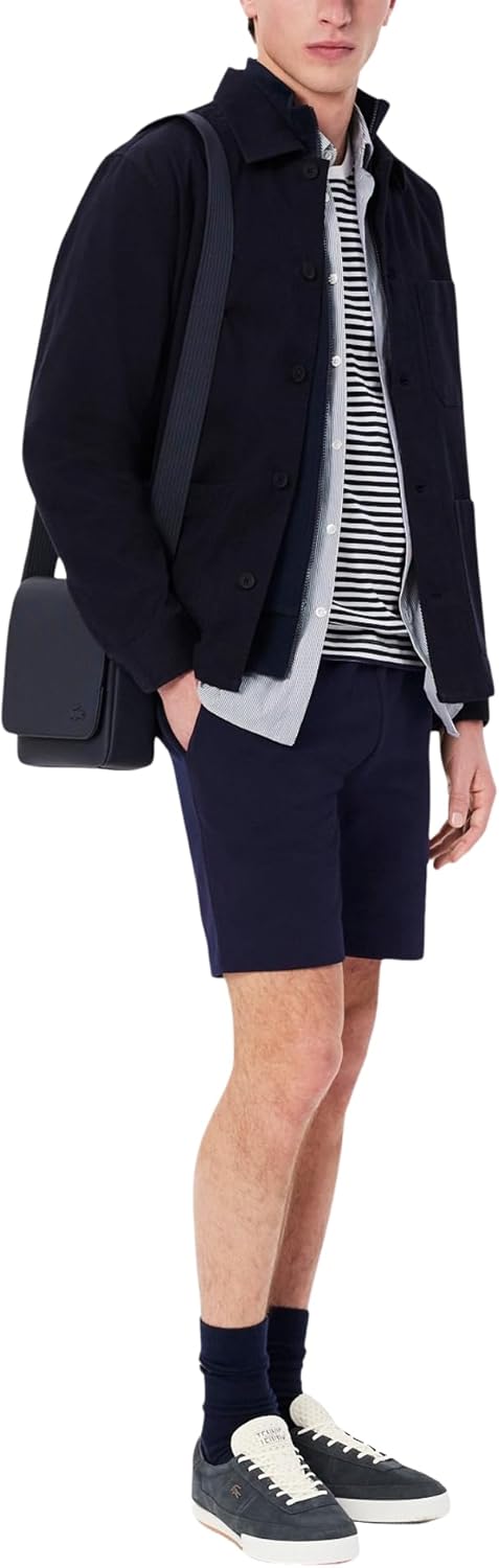 Lacoste Mens Organic Brushed Cotton Fleece Shorts - Image 4