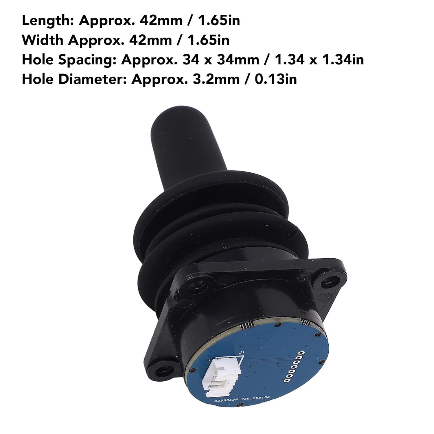 ホールユニバーサル電動ジョイスティック ウォーカーゲームコンソールDC5V 360度回転コントロールロッカー、モバイル付き