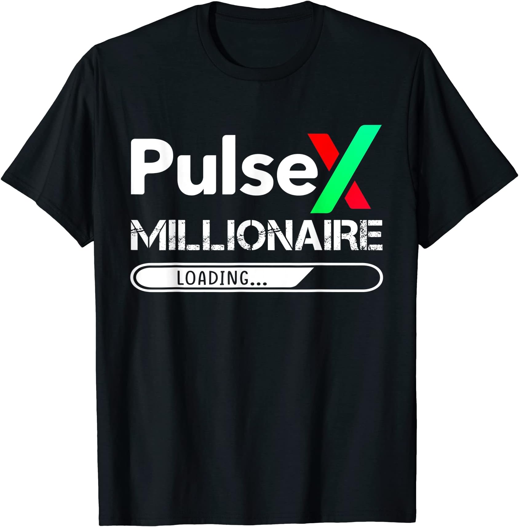 PulseX Crypto MillionairePLSX Coin T-Shirt
