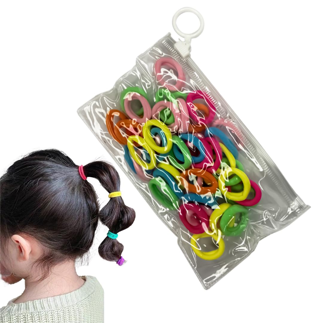 TEMPERIA Colorful Elastic Rubber Bands Cotton Hair Ties Girls & Kids Baby - Hair Ties Ponytail Holders Headband Hair Accessories - MN01 (B0CKHP6KN1) Amazon Price History, Amazon Price Tracker