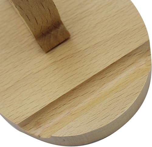 Miniatura 32 de Lindo ciervo soporte de teléfono celular Soporte de escritorio de madera para teléfono inteligente para todos los teléfonos móviles Animal teléfono