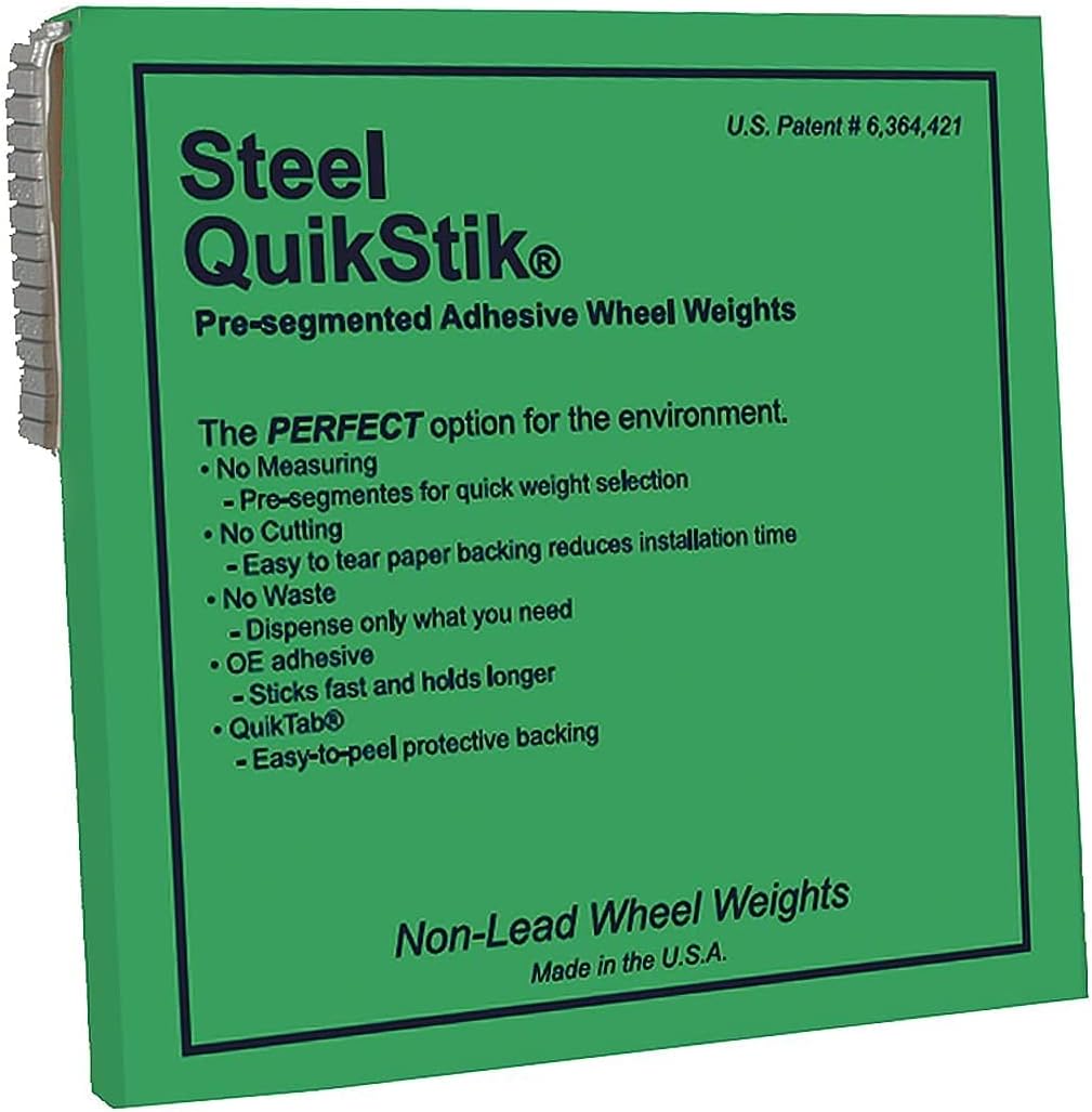 Perfect Equipment Wheel Weight, Steel Adhesive, 5 g., 1500 Pc