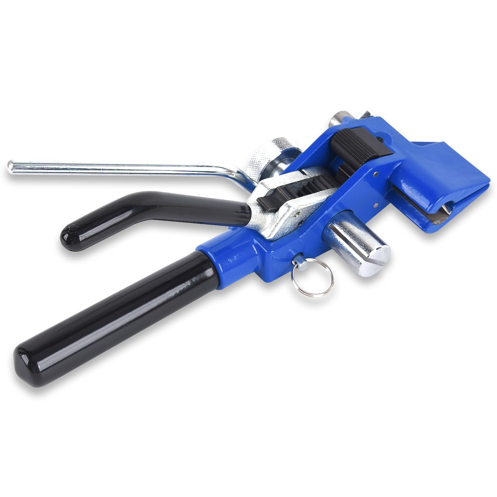 Steel Banding Tool Strapping Tensioner - Tensioner & Crimper & Cutter, Stainless Steel Banding Ratchet Tensioner for 3/4" Stainless Banding,