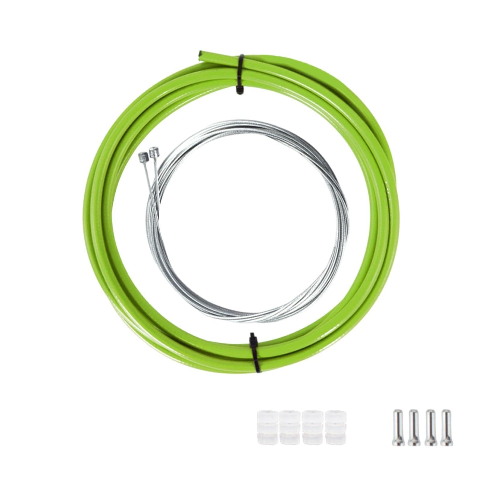 Hdoytxxm Green Strengths Brake Gear Cable Housing Bike Derailleurs Shifters Levers Cable For Road Bikes And City Bikes Road Bike Brake Tube