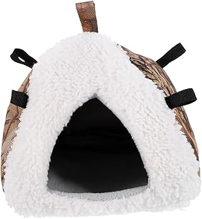 Hohopeti Decoração Casa Acessório De Hamster Cabana De Hamster Resistente Ninho De Hamster Acessório De Chinchila Fornecimento De Chinchila Esconderijo De Hamster Resistente Pequena Cabana