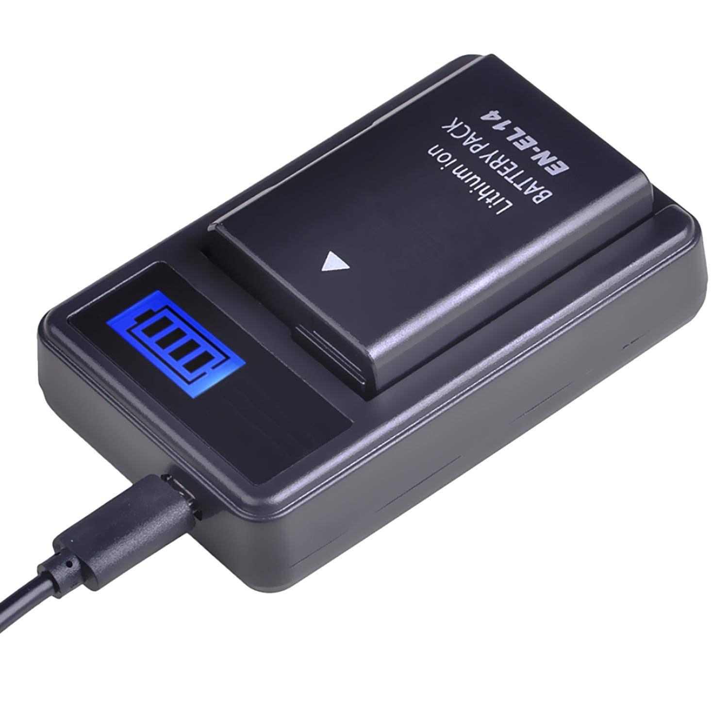 Amazon.com : Smart Slim LCD USB Battery Charger for Nikon Coolpix