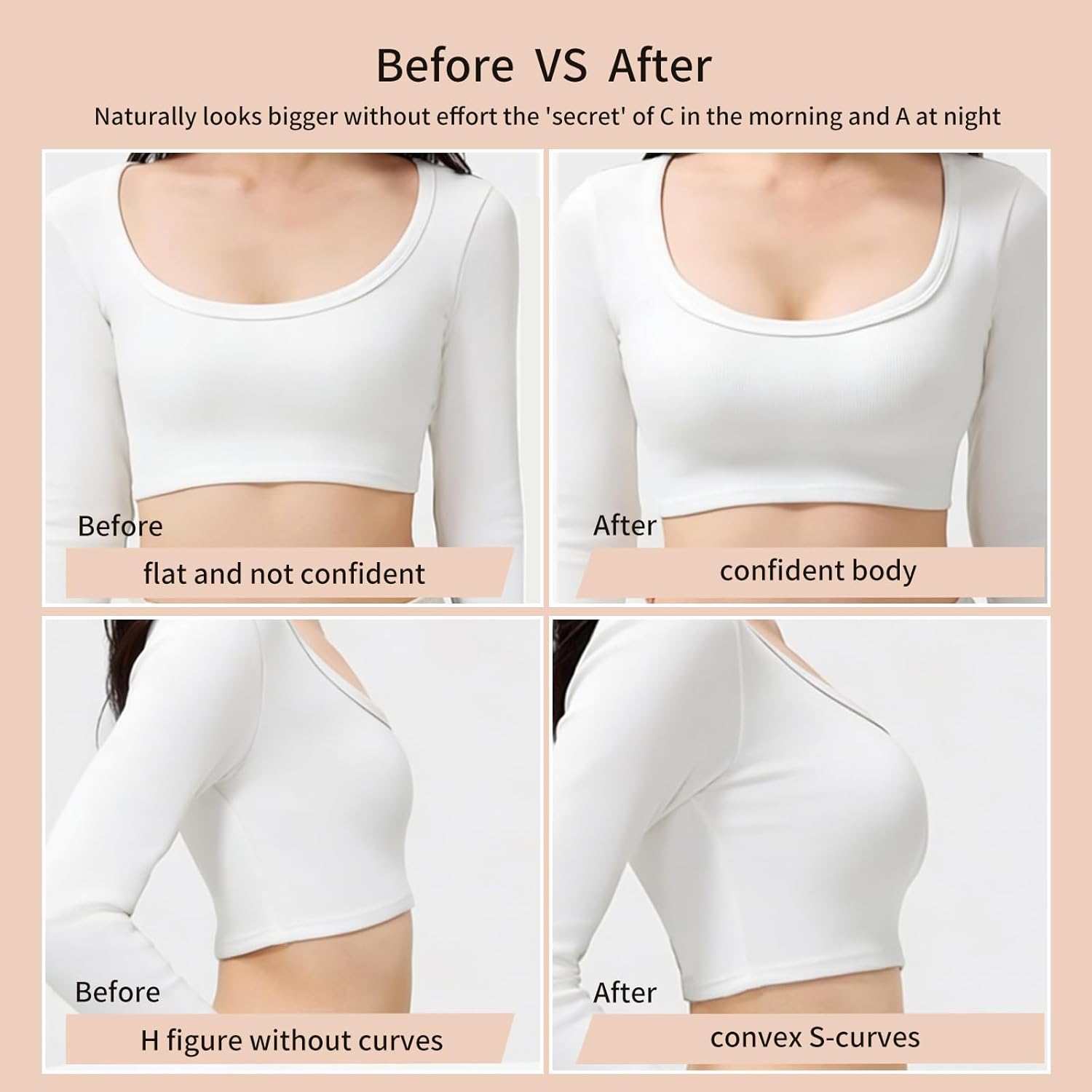 Lervanla Silicone Breast Forms with Mastectomy Bra, Seamless Wireless Pocket Bras Post-Surgery Prosthesis Enhancer