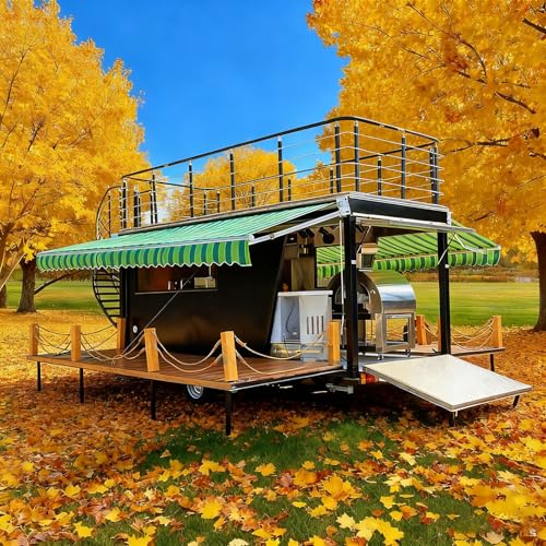 Pop-Up Ready Coffee Trailer