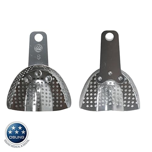 Miniatura 3 de tarsu Dental Impresión de bandeja, Regular, aluminio, s-upper