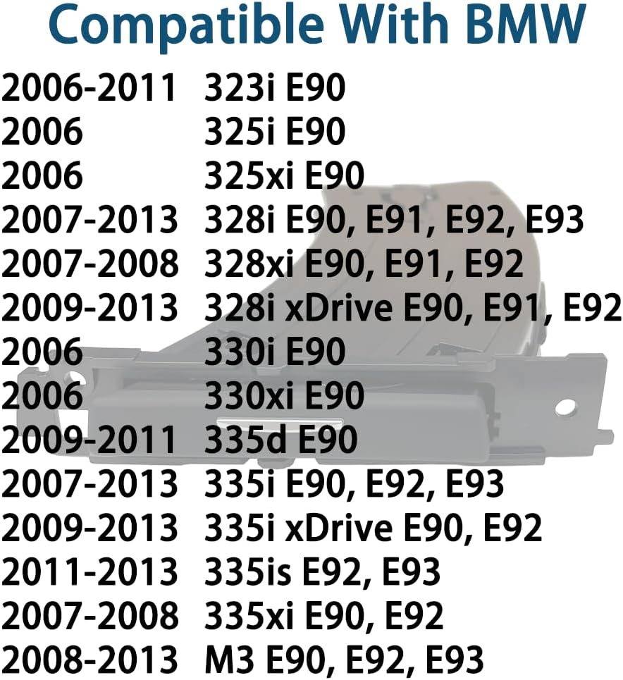 3pcs Car Cup Holder Set Trim Divers Passenger Side Retractable 51459173469 for 2006 2007-2012 2013 BMW E90 E91 E92 E93 323i 325i 328i 330i 335i Copilot Cup Drink Holder Panel Storage Bracket Beige
