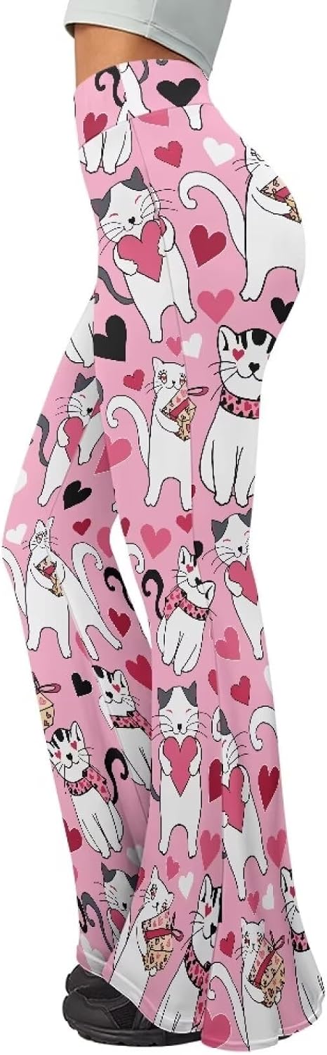Yoga Bellbottom Pants Stretch Comfy Fit Women's Flare Leggings