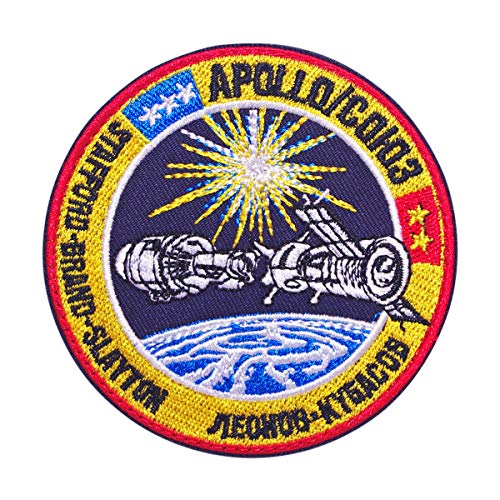 Cobra Tactical Solutions: Parche Militar APOLLO SOYUZ NASA Patch con Cierre de Velcro