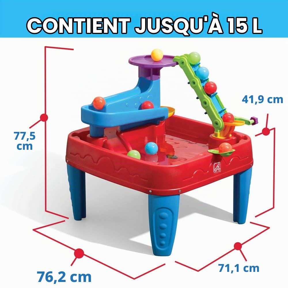 Step2 Discovery Ball Table d'eau en Plastique avec Balles