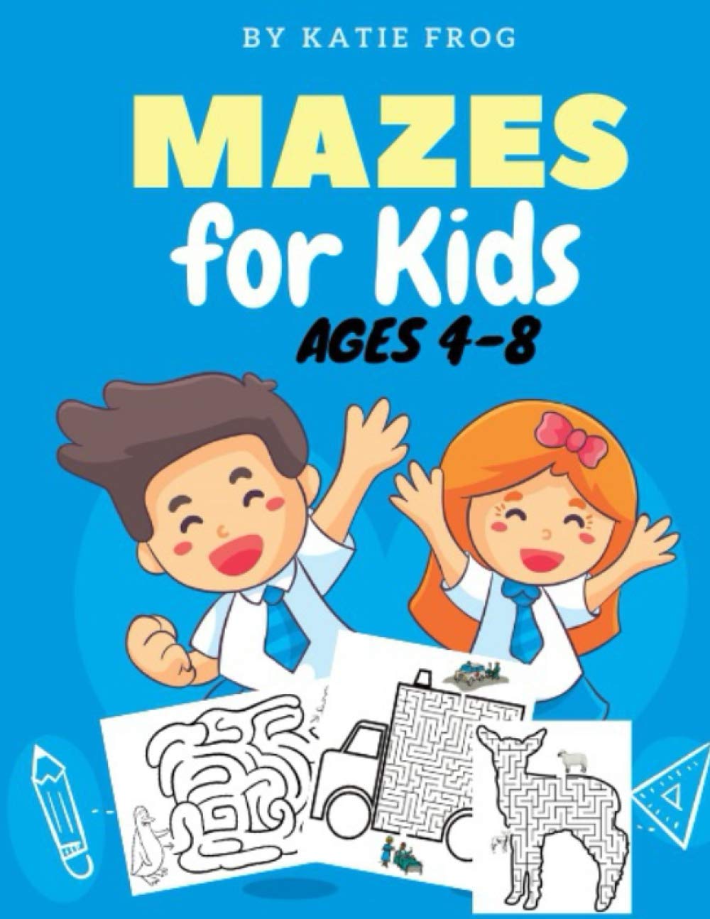 Mazes for Kids Ages 4-8: an activity book that brings joy to children & boosts their logical skills (101 Mazes): 2 (Activity Book for Kids)