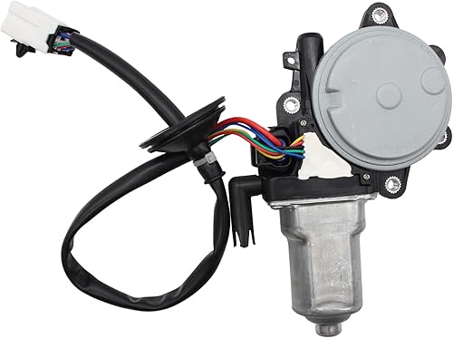 Motor de ventana eléctrica de 6 pines compatible con Nissan 350Z 2003-2009 y Infiniti G35 Coupe 2003-2007 lado izquierdo del conductor, repuesto